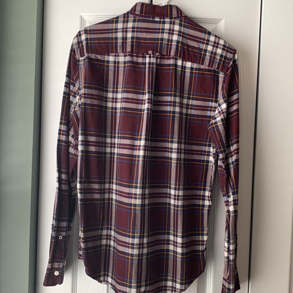American Eagle Plaid Button Up Shirt Size:Small - Picture 3 of 5